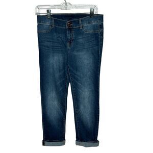 Juicy Couture Boyfriend Cropped Ankle Jeans. Size 6.